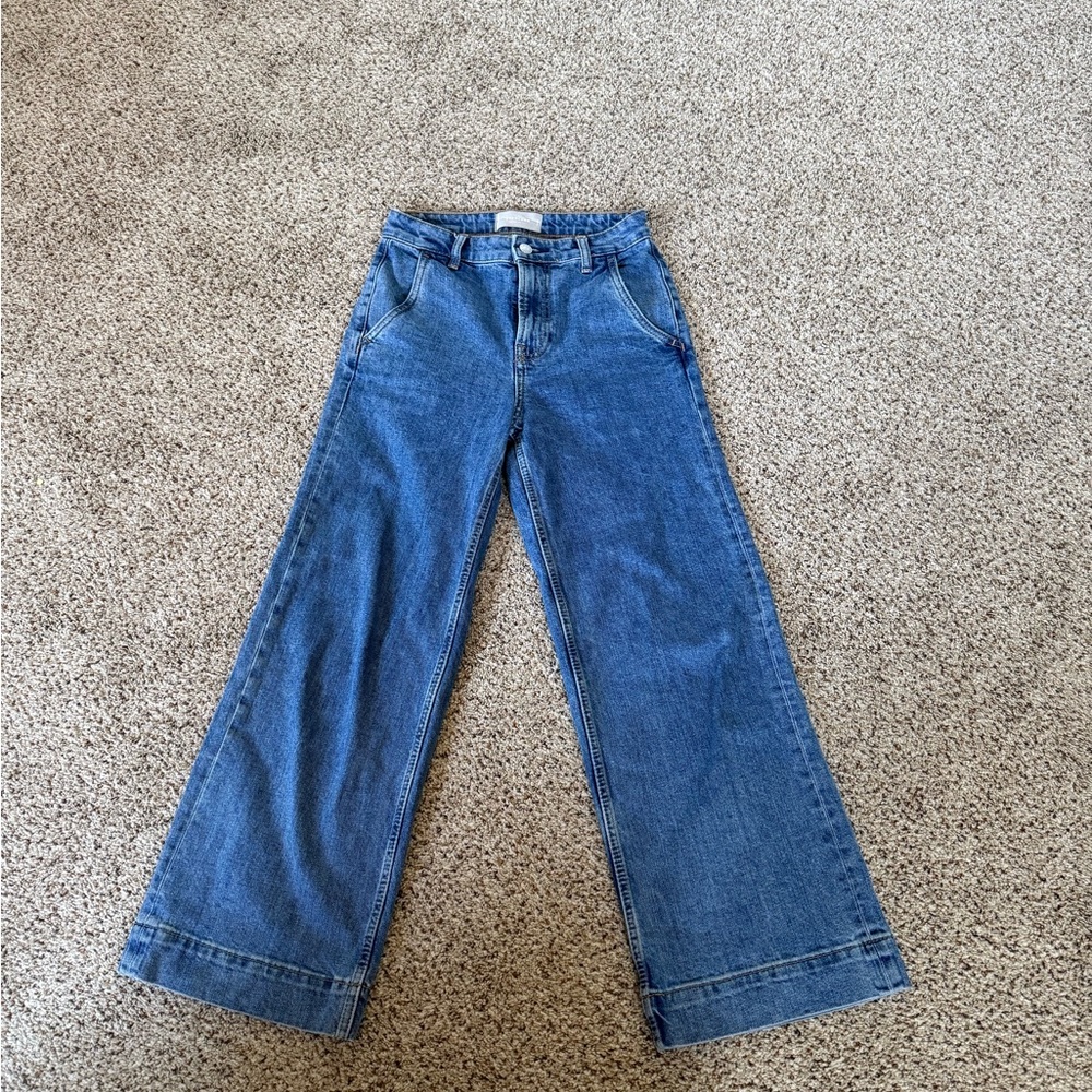 Everlane Women's Wide Legged Jeans